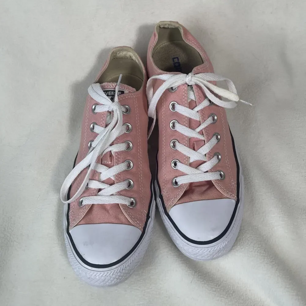 Unisex Chuck Taylor Converse Pink men's 7 ladies 9